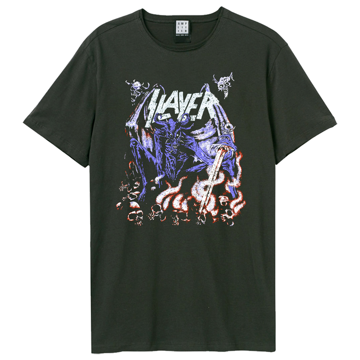 Slayer Neon Art Mineral T-Shirt