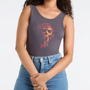 Slayer Skull Ladies Bodysuit