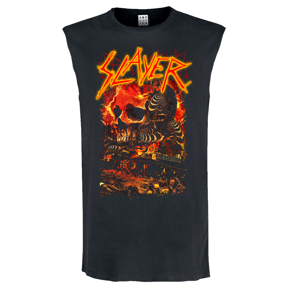 Slayer War Skull sleeveless T-Shirt