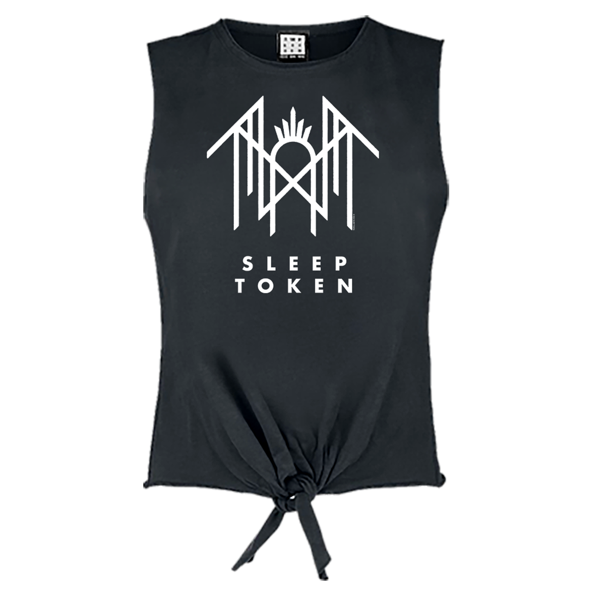Sleep Token Crystalina Logo Ladies Sleeveless Top