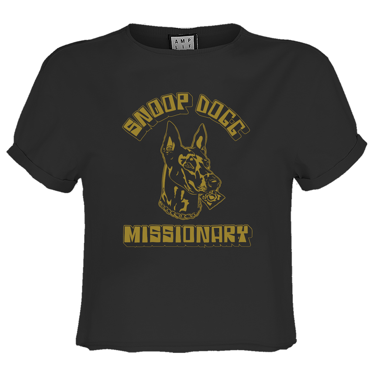 Snoop Dogg Missionary Ladies Crop Top T-Shirt