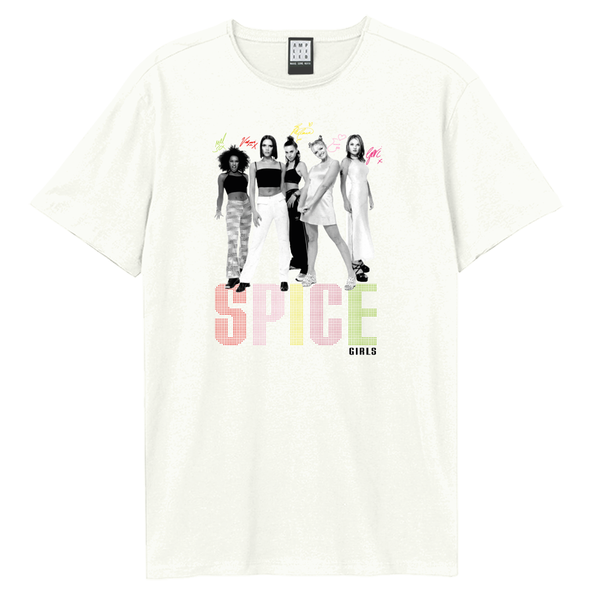 Spice Girls Group Shot And Logo T-Shirt