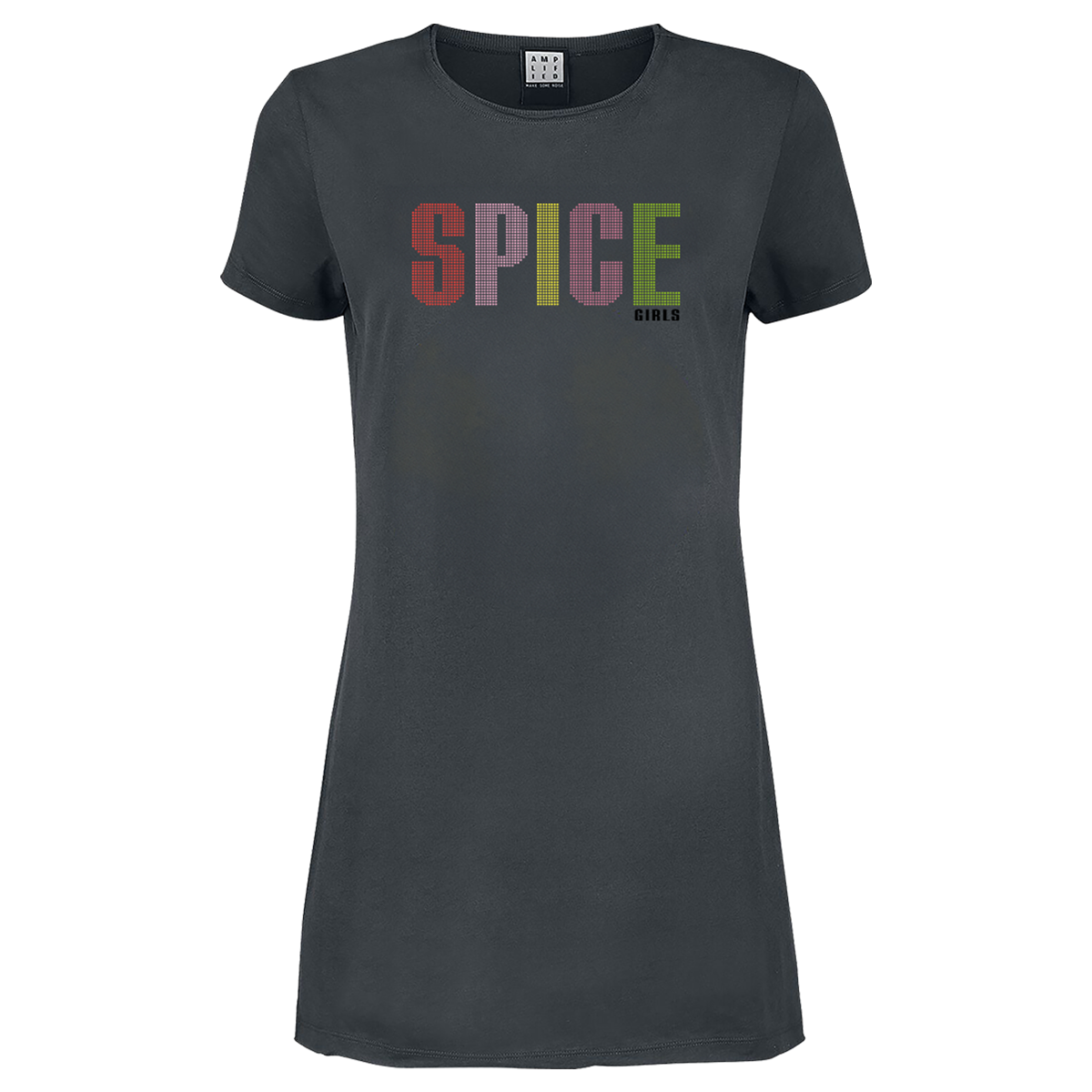 Spice Girls Multicoloured Logo Ladies T-Shirt Dress