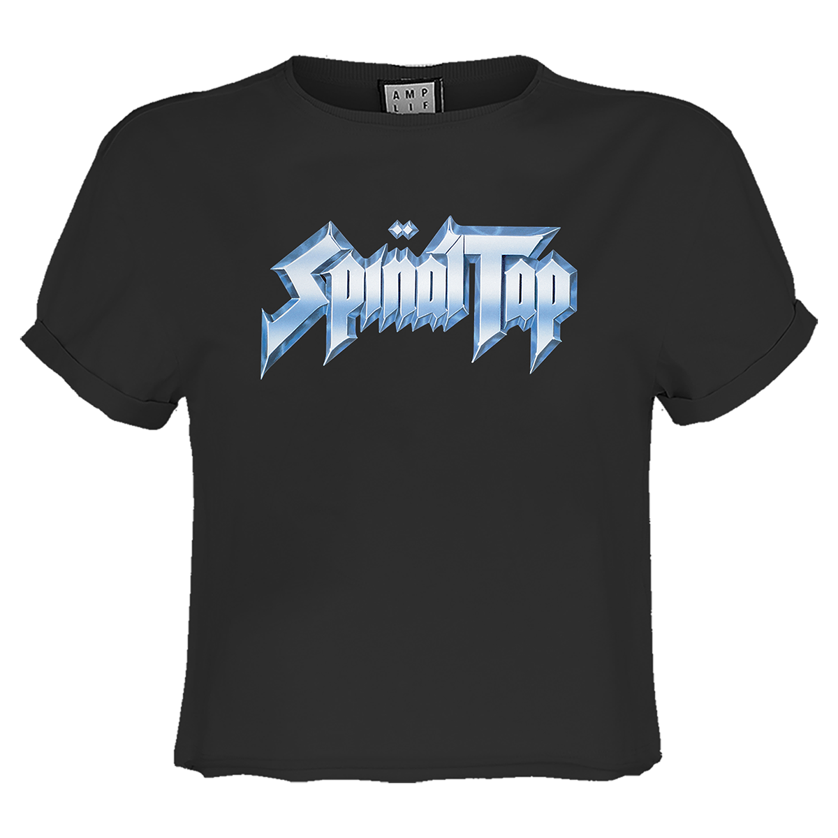 Spinal Tap Logo Ladies Crop Top T-Shirt