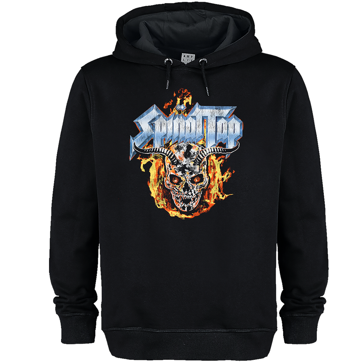 Spinal Tap Skull And Flames Hoodie