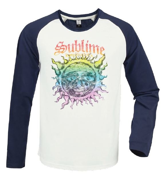 Sublime Ombre Sun Baseball T-Shirt