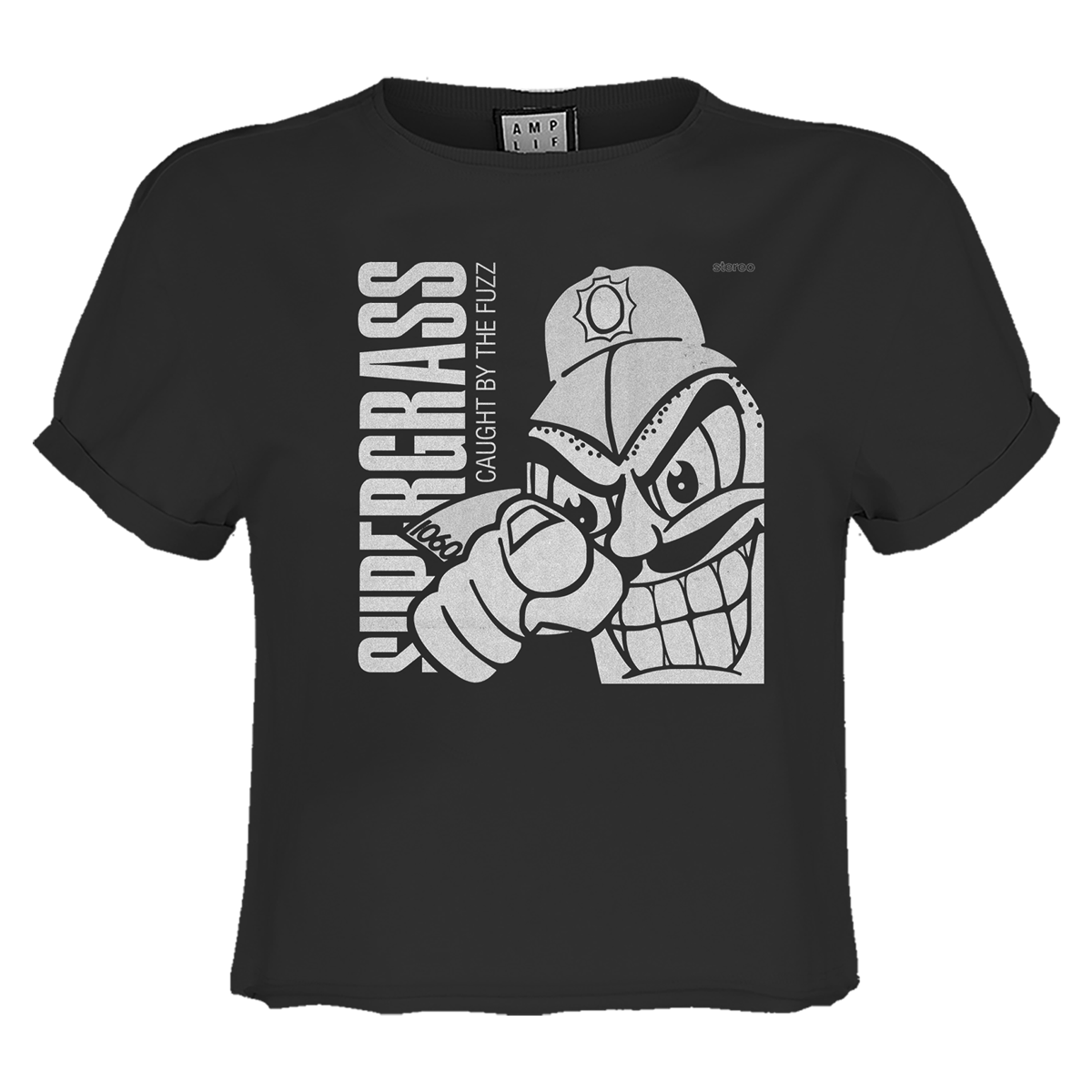 Supergrass Fuzz Ladies Crop T-Shirt