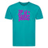 The Beatles Retro Logo Neon Pink T-Shirt