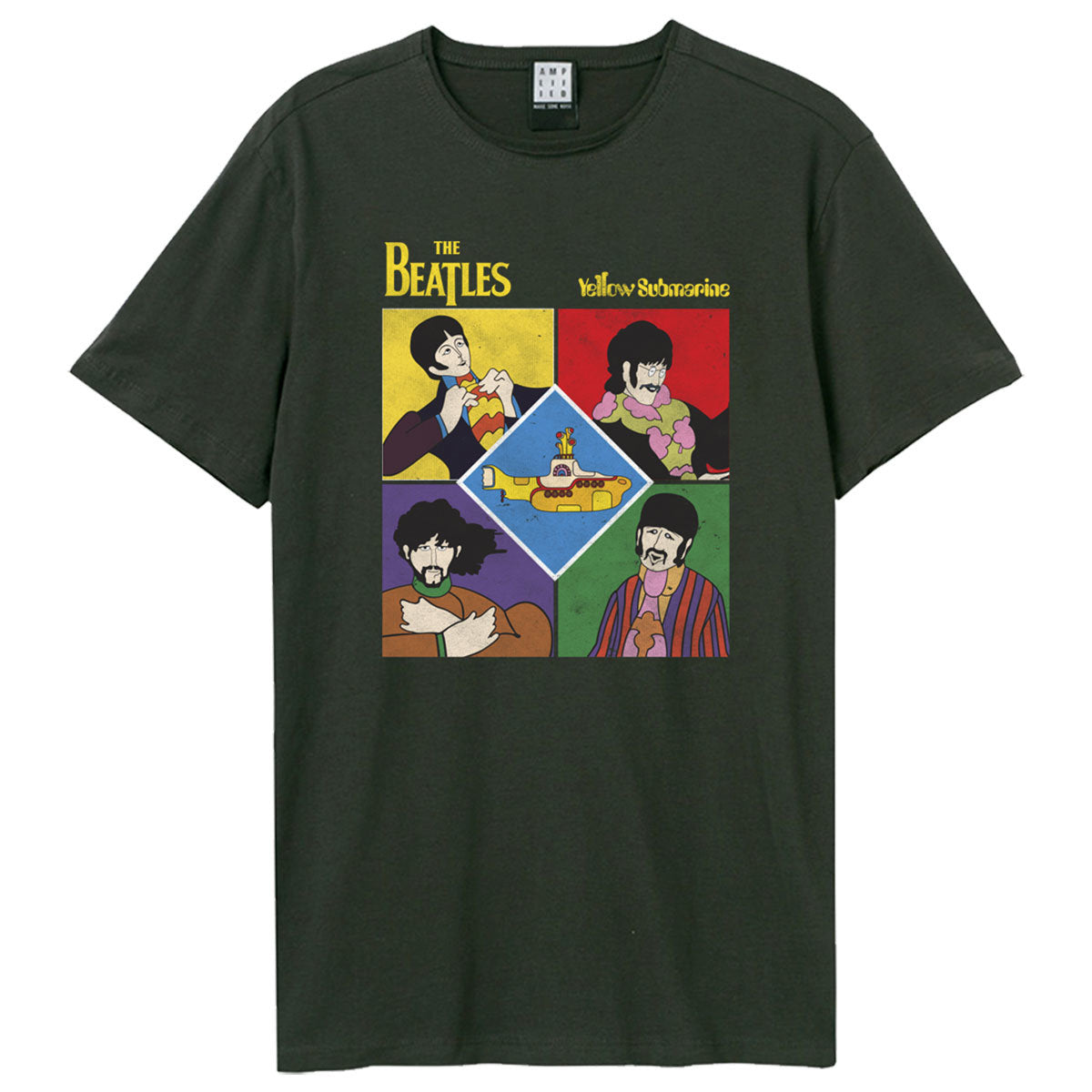 The Beatles Yellow Submarine Shapes T-Shirt