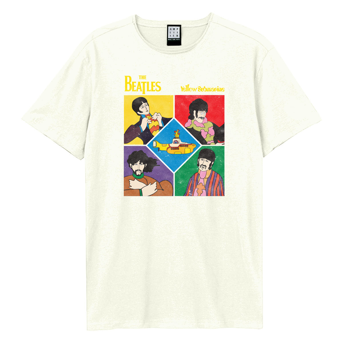 The Beatles Yellow Submarine Shapes T-Shirt