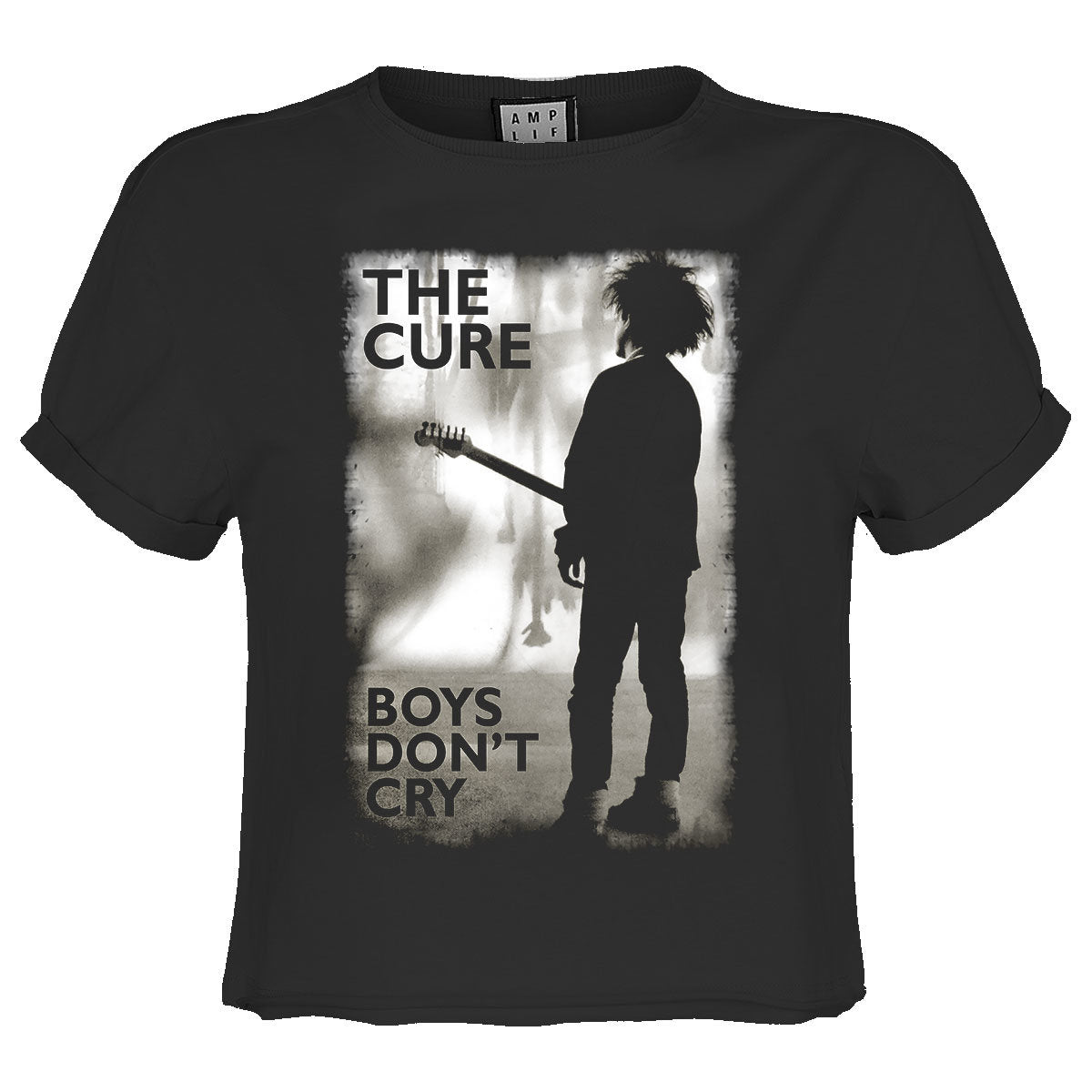 The Cure Boys Dont Cry Ladies Crop Top