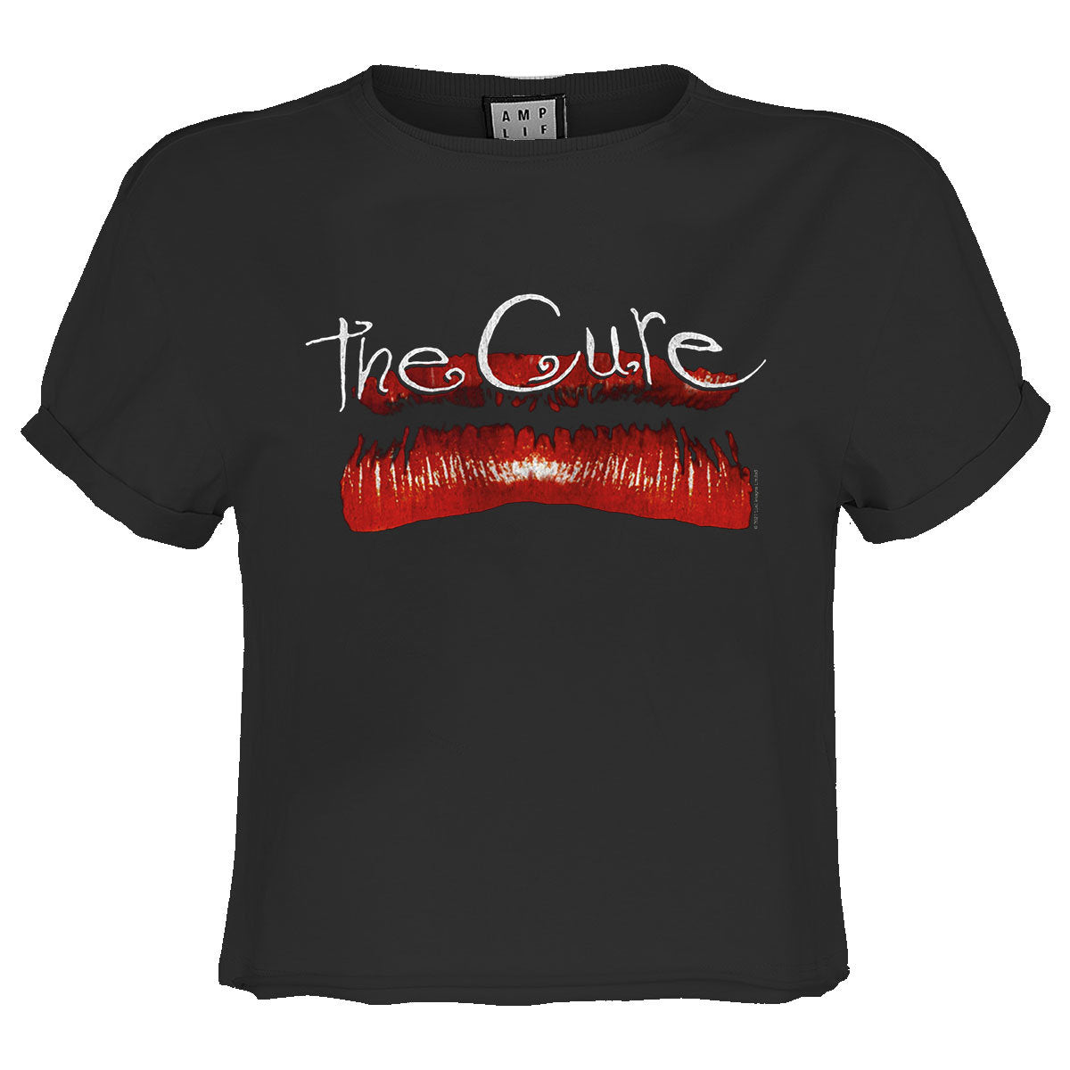 The Cure Lips Ladies Crop Top
