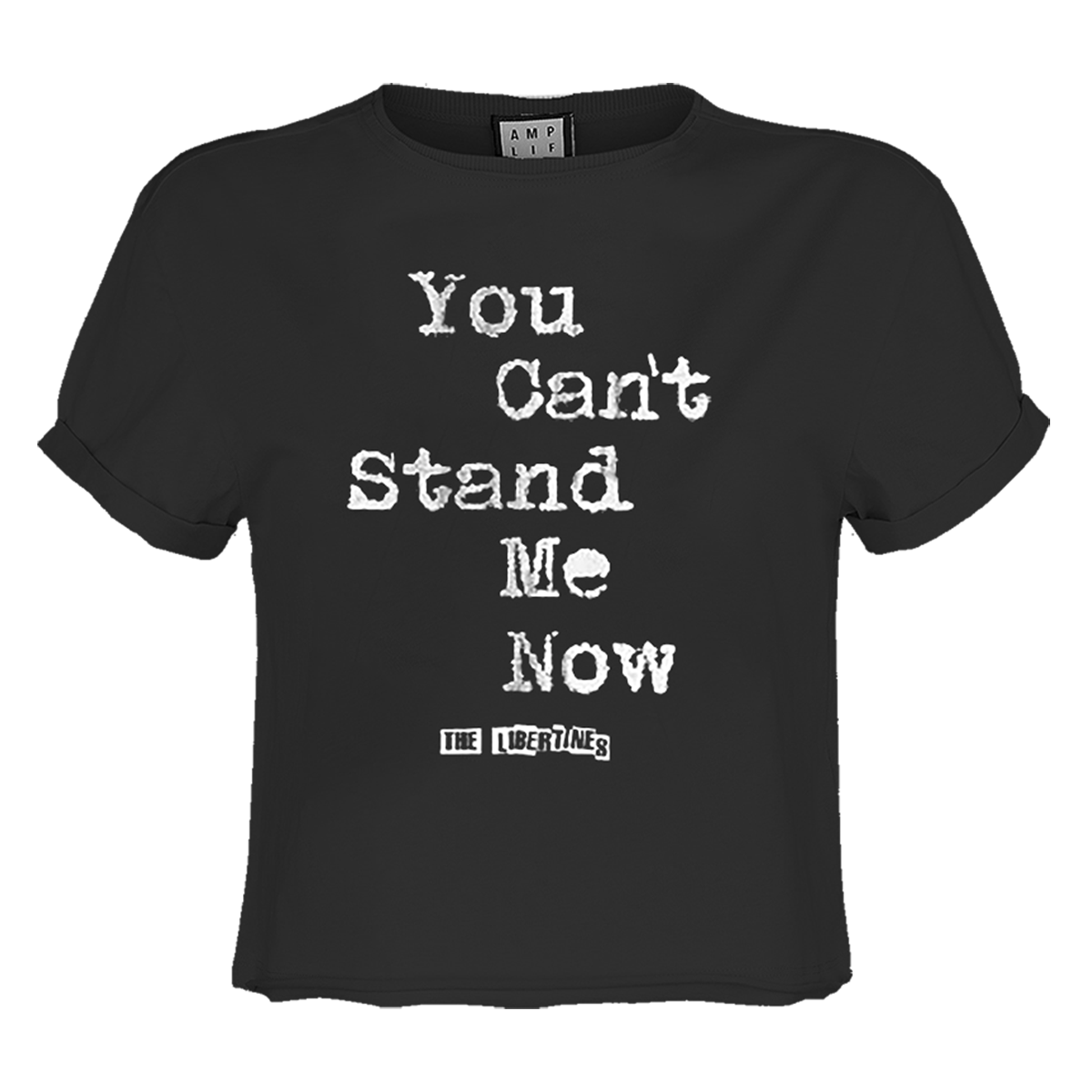 The Libertines Can't Stand Me Now Ladies Crop Top