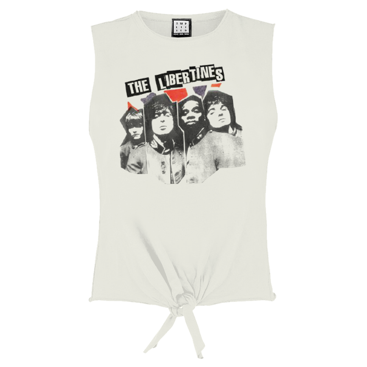 The Libertines Rip Flag Xerox Ladies Sleeveless Top