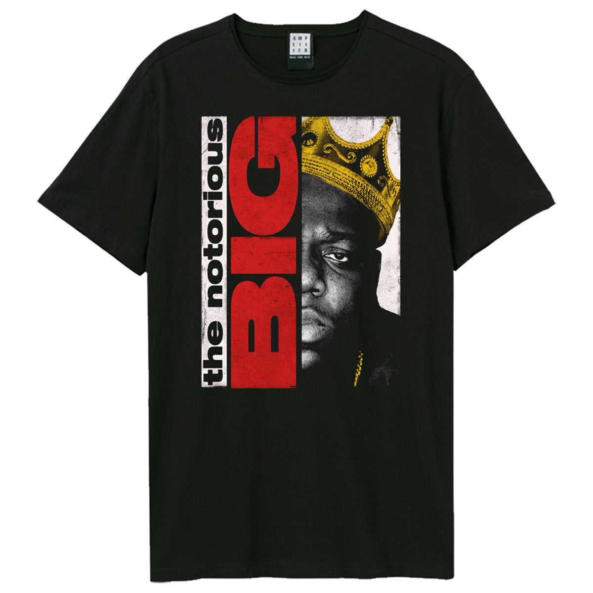 Notorious BIG Half Face Portrait T-Shirt