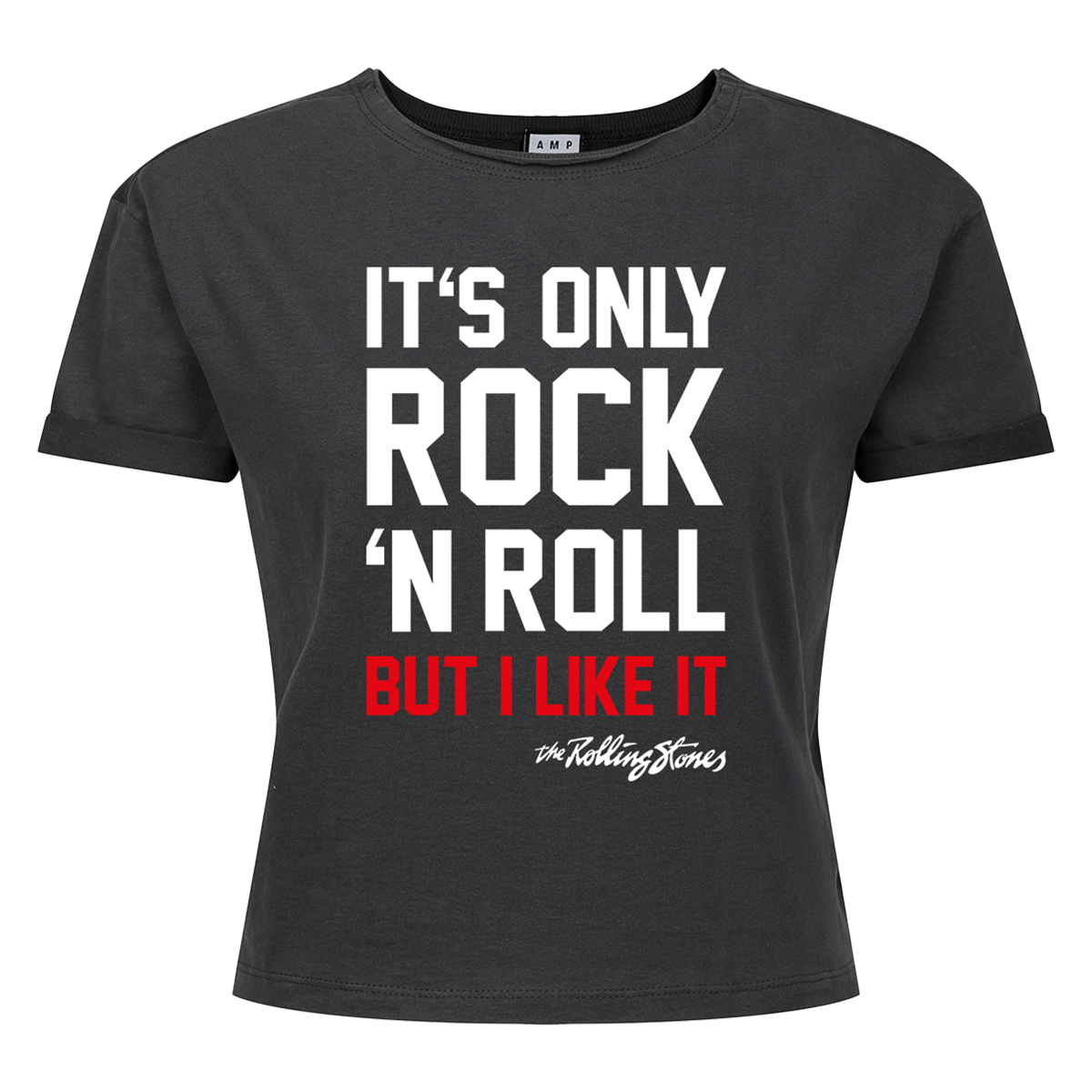 The Rolling Stones It's Only Rock N Roll Ladies Crop Top T-Shirt