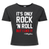 The Rolling Stones It's Only Rock N Roll Ladies Crop Top T-Shirt