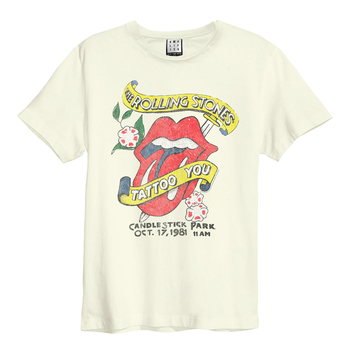 THE ROLLING STONES TATTOO T-shirt