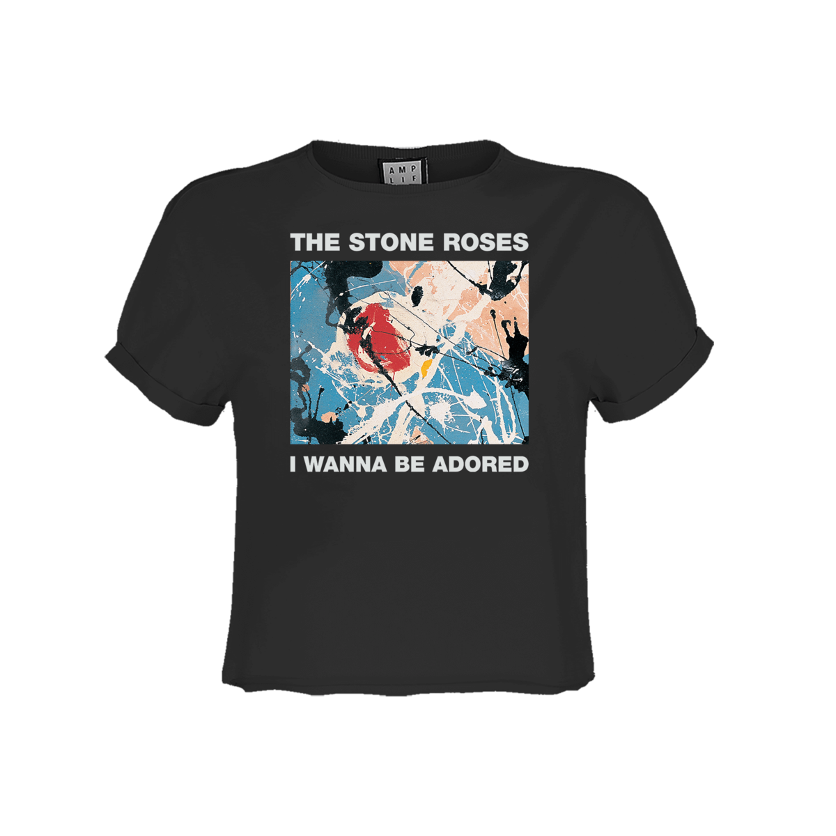 The Stone Roses I Wanna Be Adored Crop T T-Shirt