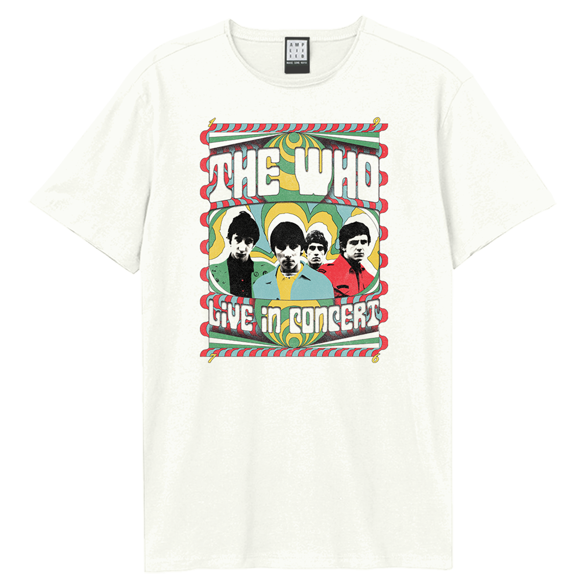 The Who Paisley Live In Concert T-Shirt