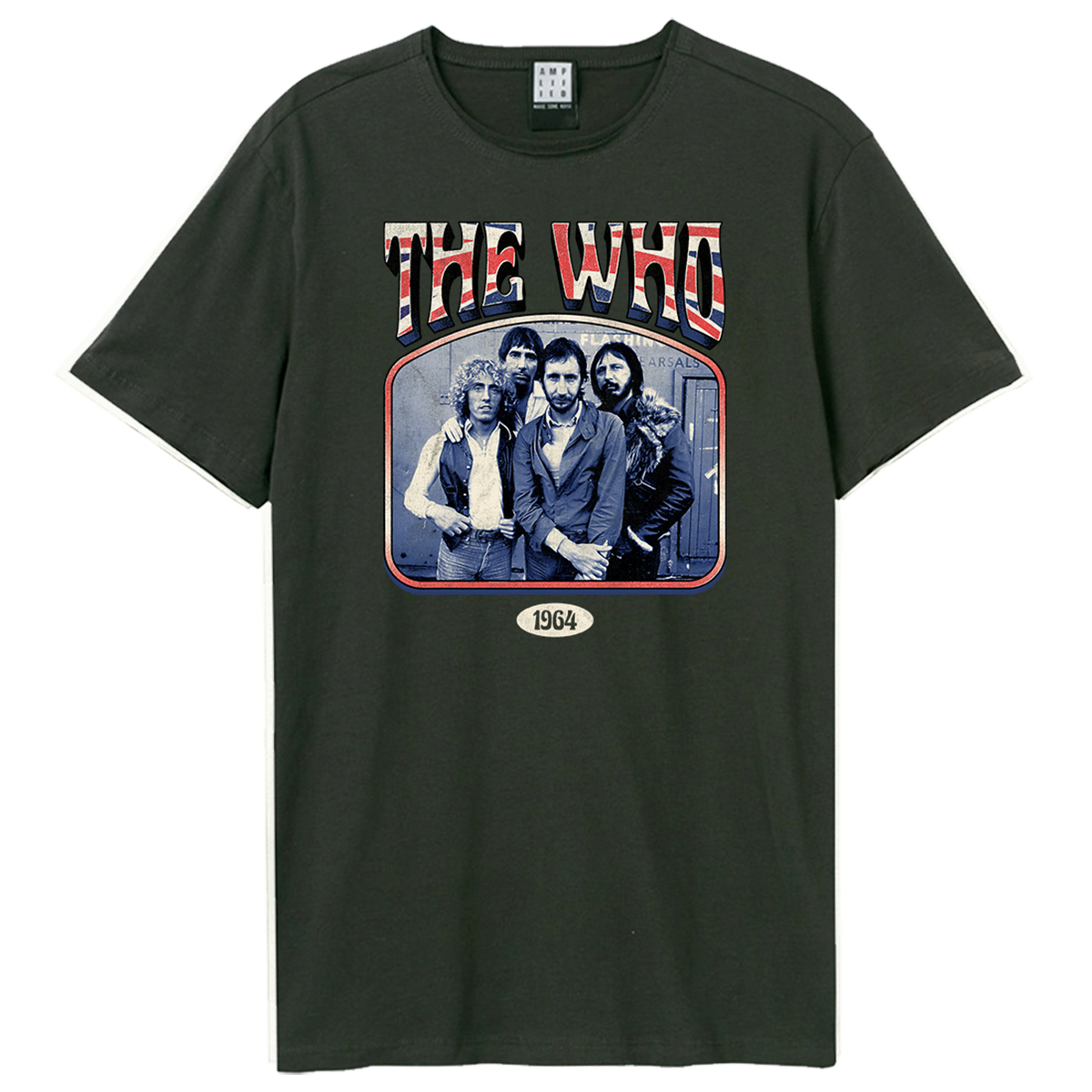 The Who Union Jack Band Pic T-Shirt