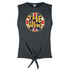 The Who Union Jack Circle Ladies Sleeveless Top T-Shirt