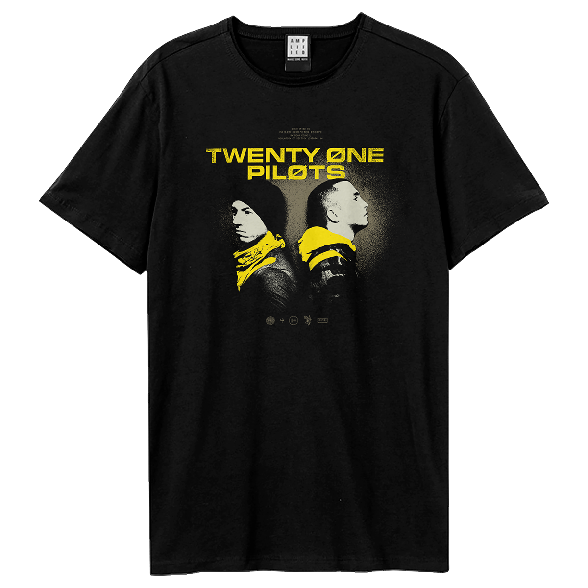 Twenty One Pilots Back to Back T-shirt