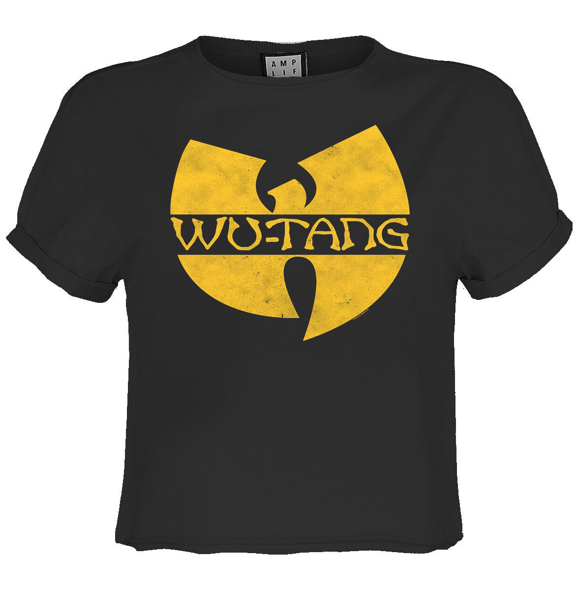 Wu-Tang Clan Logo Ladies Crop Top T-shirt
