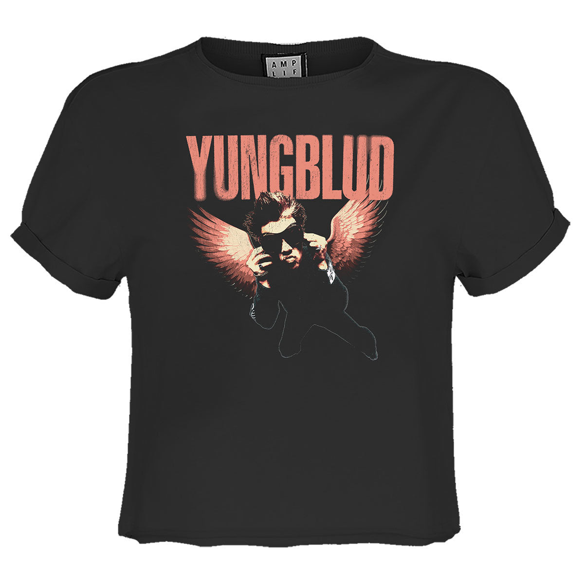 Yungblud Wings Ladies Crop Top T-Shirt