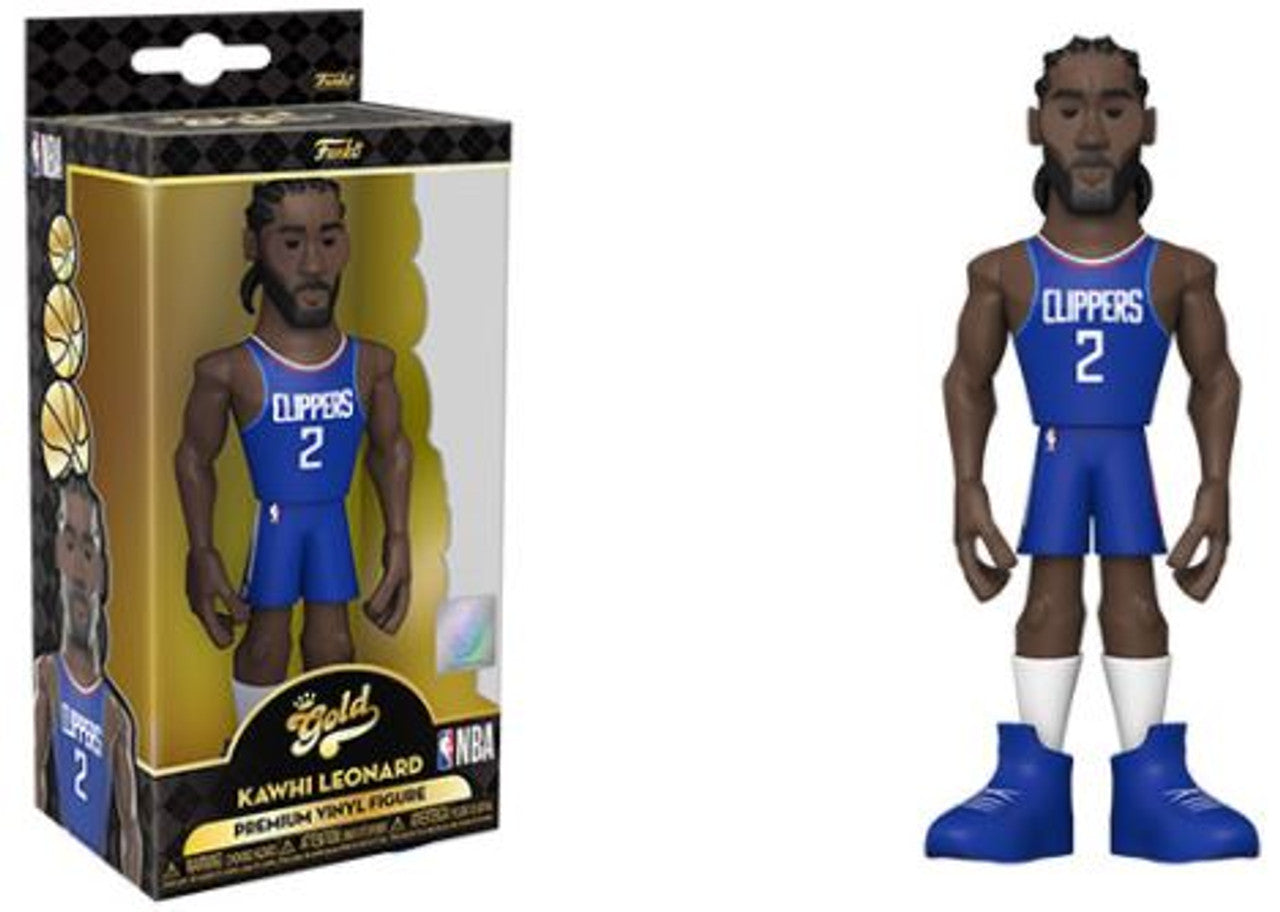 Gold 5" NBA Kawhi Leonard Los Angeles Clippers