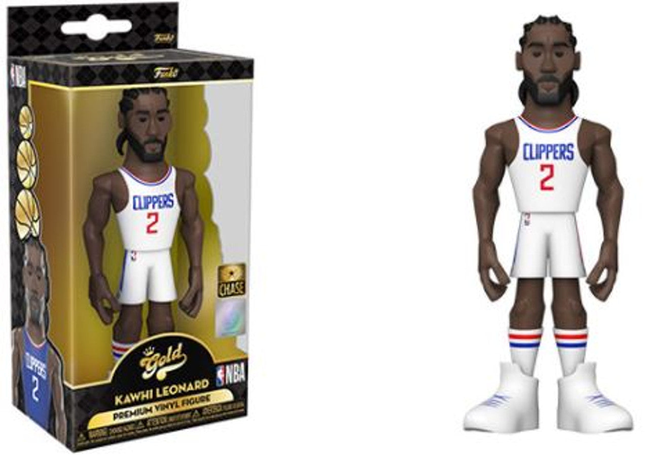 Gold 5" NBA CHASE Kawhi Leonard Los Angeles Clippers