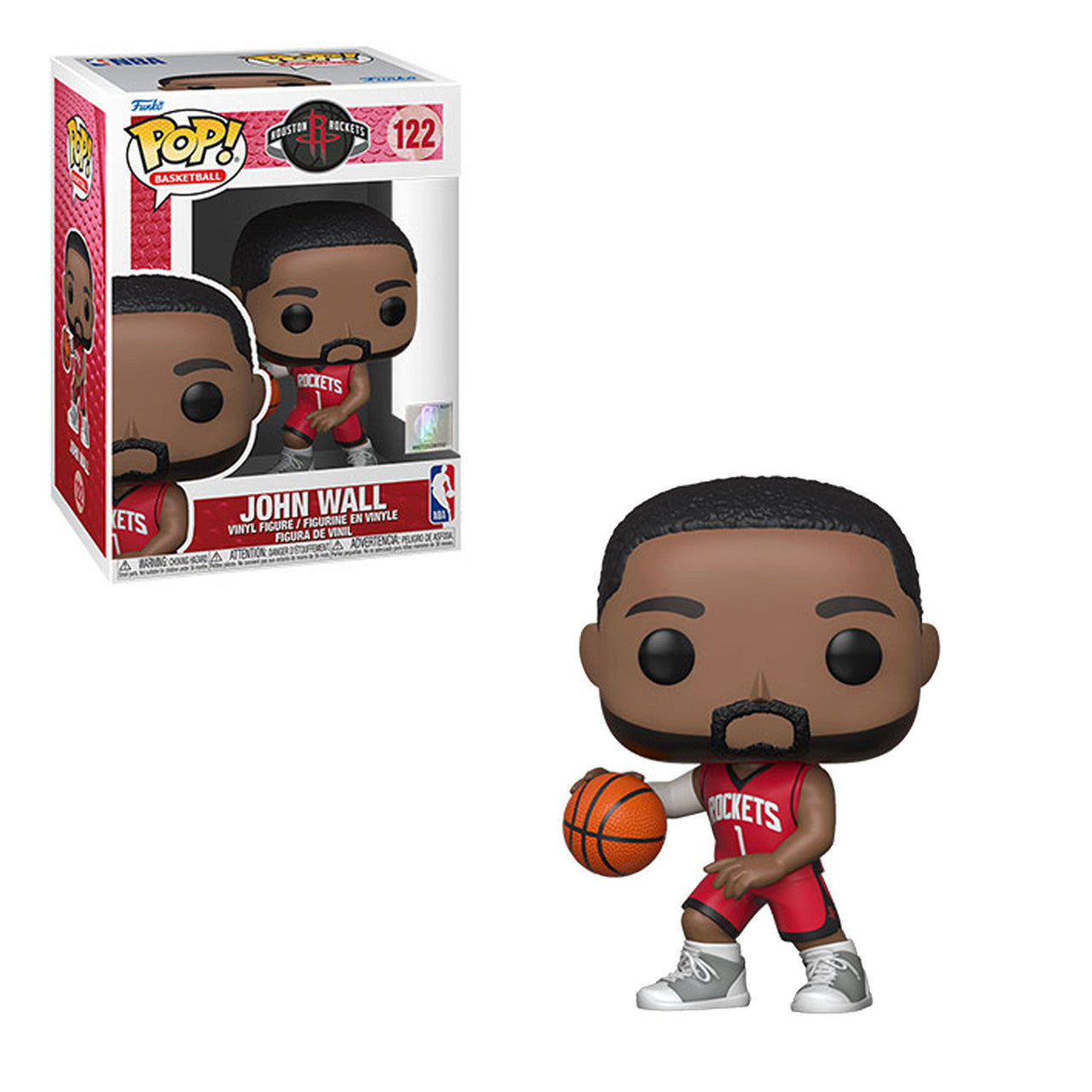 Pop! Series 6 John Wall Houston Rockets Red Jersey NBA