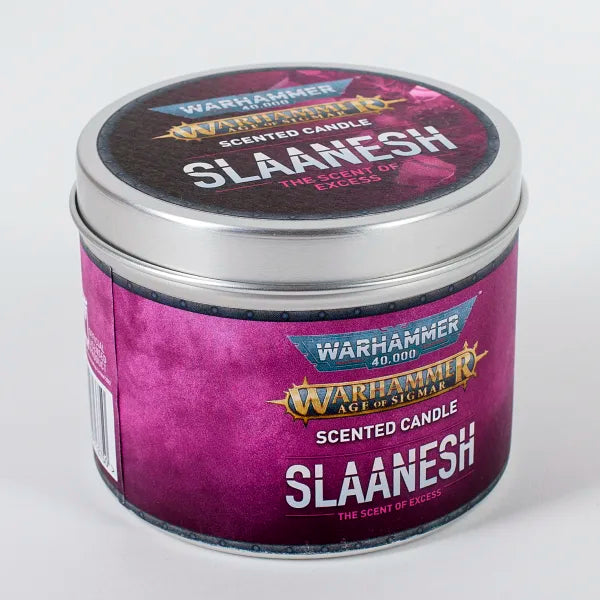 Warhammer 40000 Slaanesh Candle