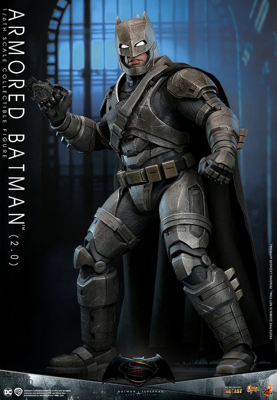 DC Comics Batman v Superman Dawn of Justice Armored Batman 2.0 1/6 Scale 12" Collectible Figure