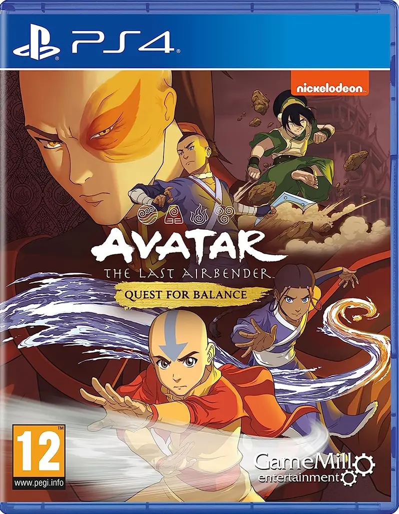 Avatar: The Last Airbender Quest for Balance PLAYSTATION 4