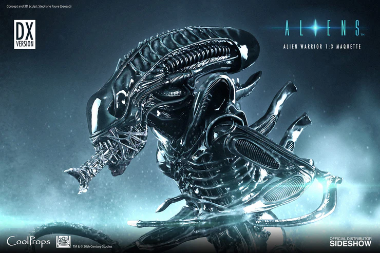 Sideshow Collectibles Aliens Maquette Alien Warrior Deluxe
