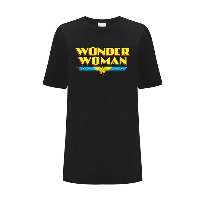 Wonder Woman DC Black OVERSIZE T-shirt