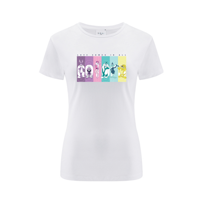 Looney Tunes Biały T-Shirt