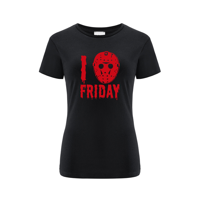 Friday the 13th Horror Black T-Shirt