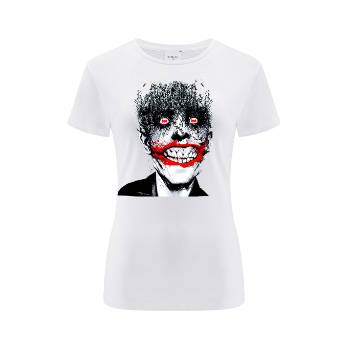 Joker DC White T-Shirt