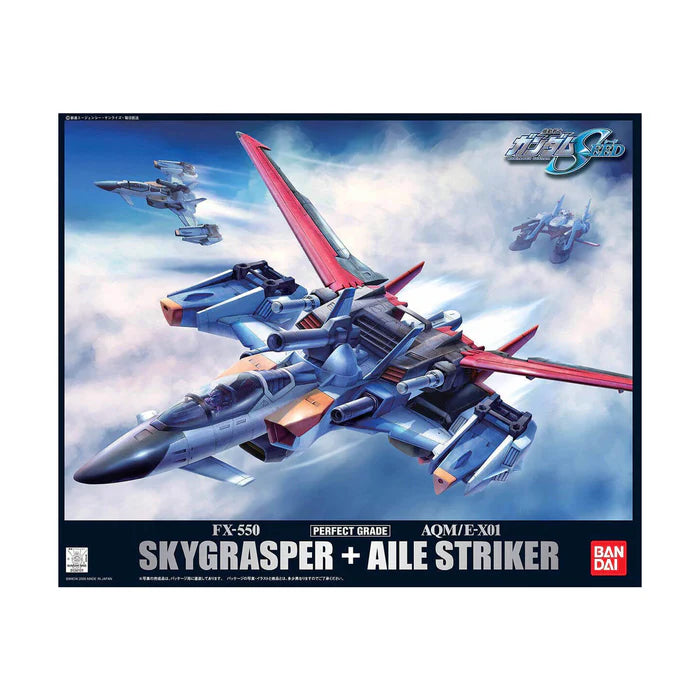 Gundam Seed Perfect Grade Sky Grasper + Aile Striker Model