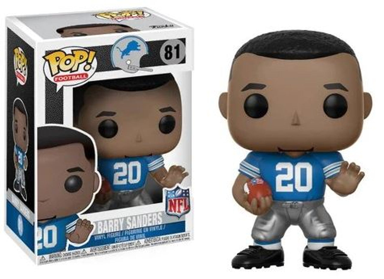 NFL Legends Pop! Barry Sanders Detroit Lions