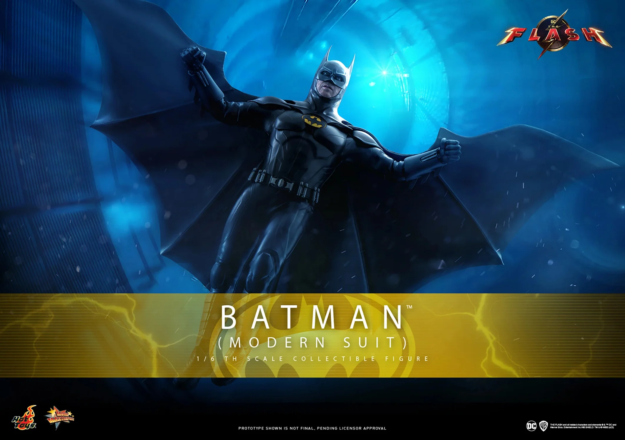 DC The Flash 2023 Batman Modern Suit 1/6 Scale 12" Collectible Figure