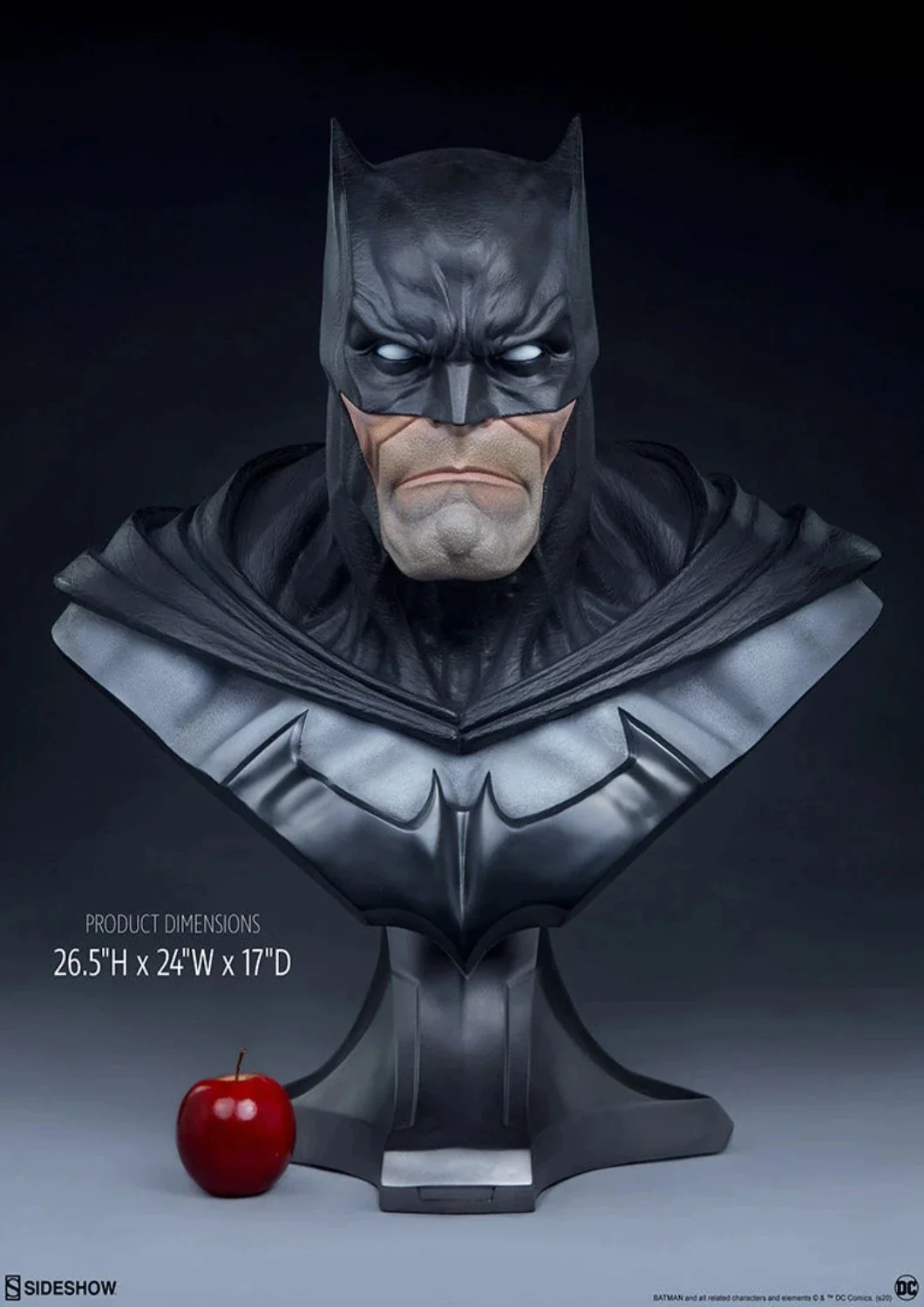 SIDESHOW DC BATMAN LIFE SIZE BUST