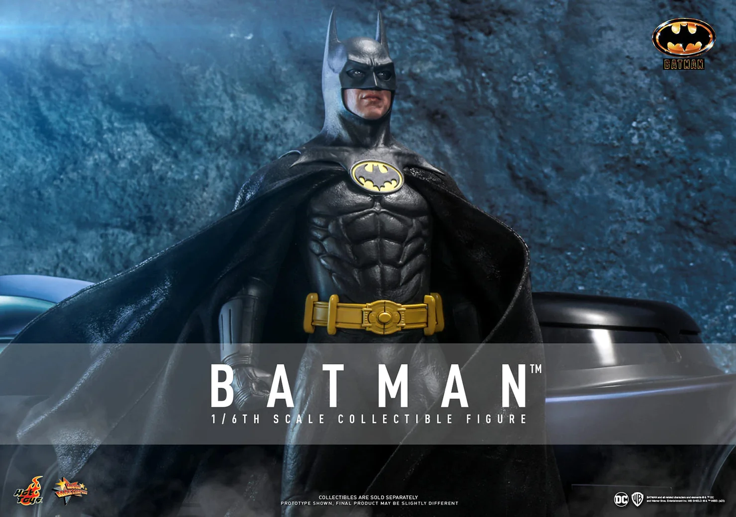 DC Comics Batman 1989 Batman 1/6 Scale 12" Collectible Figure