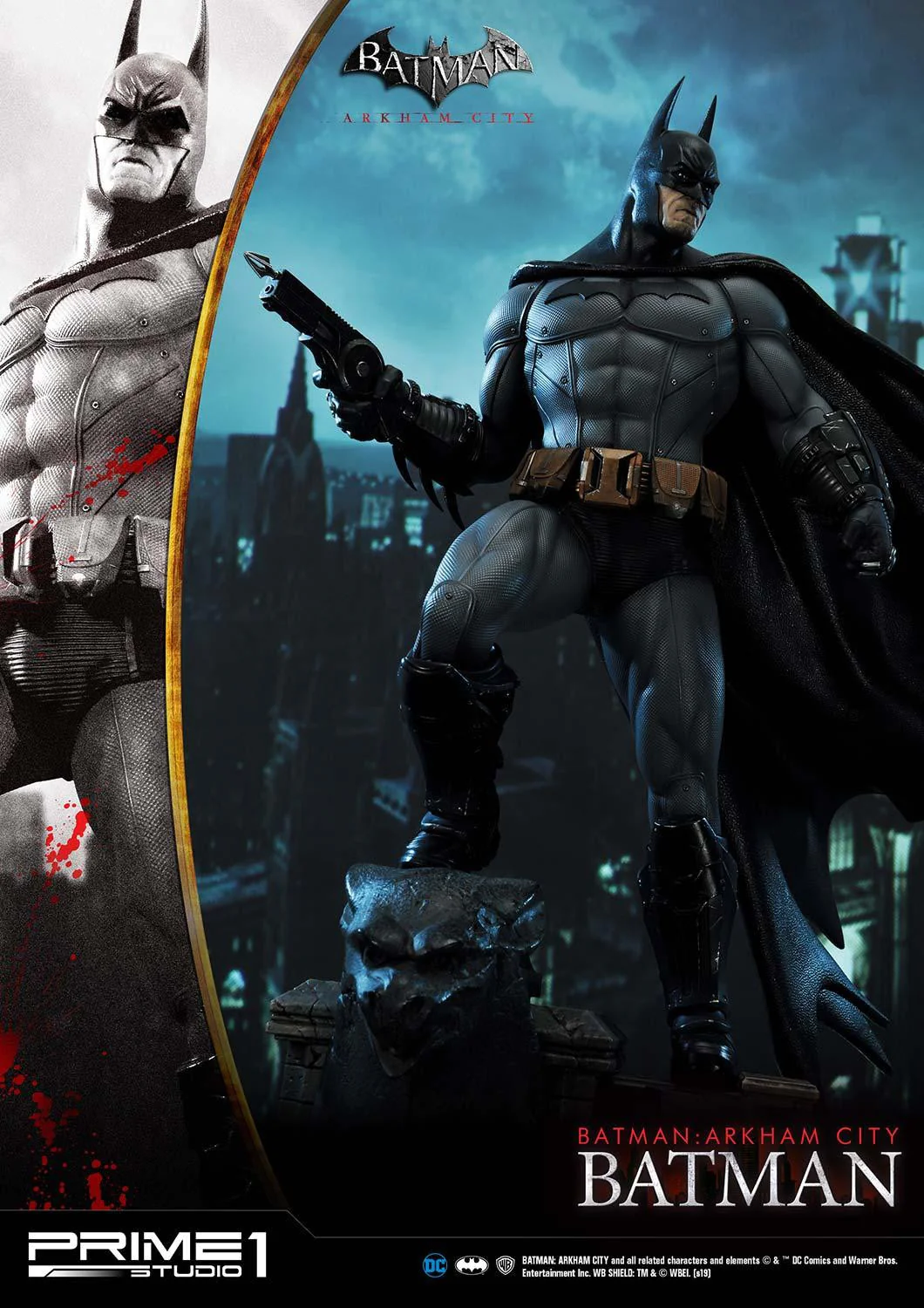 PRIME 1 STUDIO DC ARKHAM CITY BATMAN 1/5 SCALE