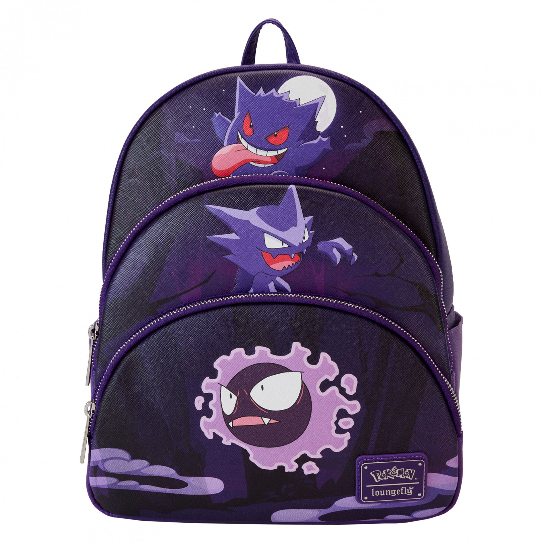 Pokemon Gengar Evolution Line Mini Backpack By Loungefly