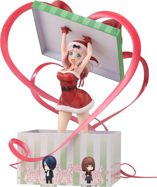 Kaguya-sama: Love Is War Fujiwara Chika Iino Miko Ishigami Yuu 1/7 Christmas Present Ver