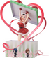 Kaguya-sama: Love Is War Fujiwara Chika Iino Miko Ishigami Yuu 1/7 Christmas Present Ver