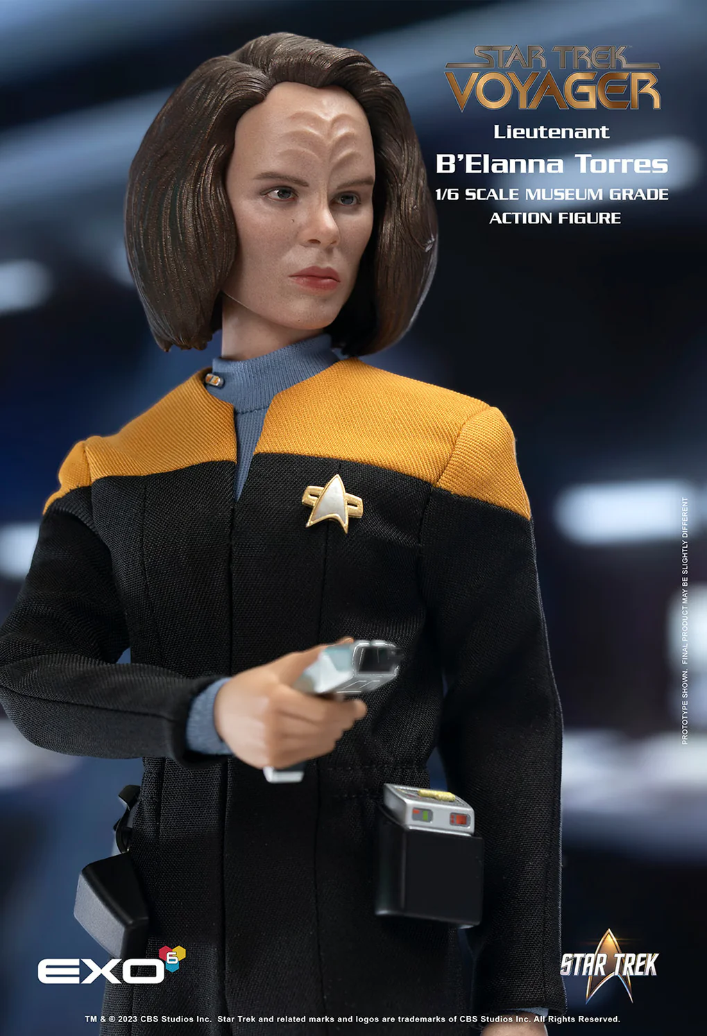 Star Trek Voyager Lieutenant B’Elanna Torres 1/6 Scale Collectible Figure